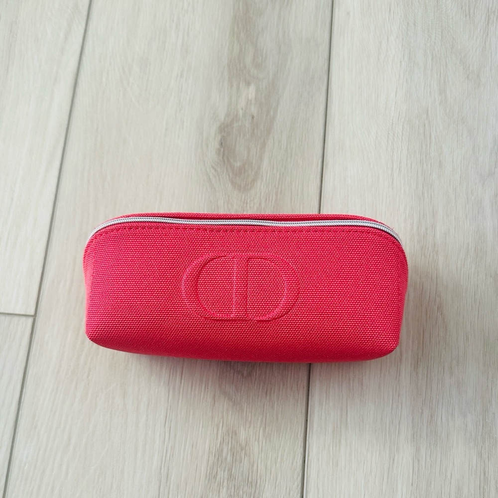 Dior Beauté Trousse Pouch Silver Hardware NIB - Picture 3 of 5